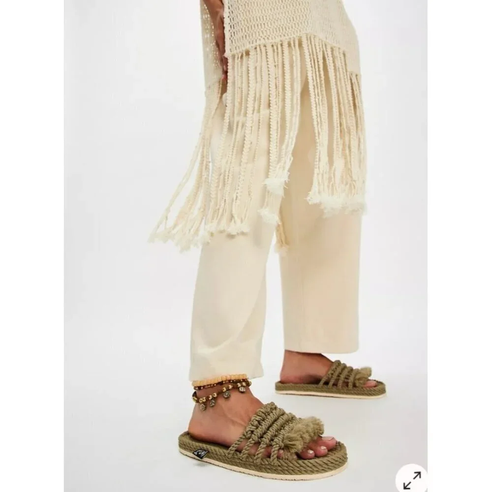 Free People Crescent Coast Slide Sandals Womens Size EU 41/US 10.5 - Picture 2 of 9